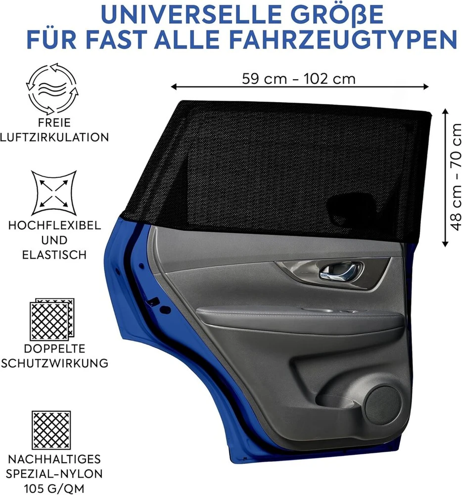Automobilio langų apsauga nuo saulės su Uv filtru