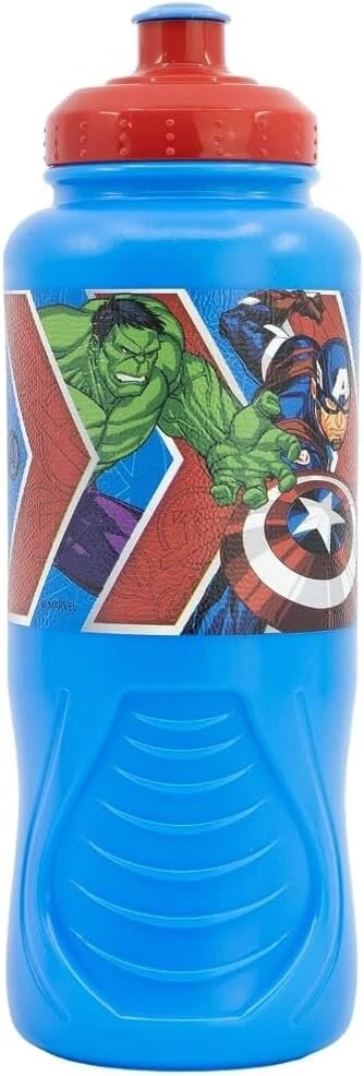 Avengers Marvel pietų rinkinys vaikams, 2 vnt., be Bpa, daugkartinio naudojimo, be Bpa, buteliukas ir pietų dėžutė