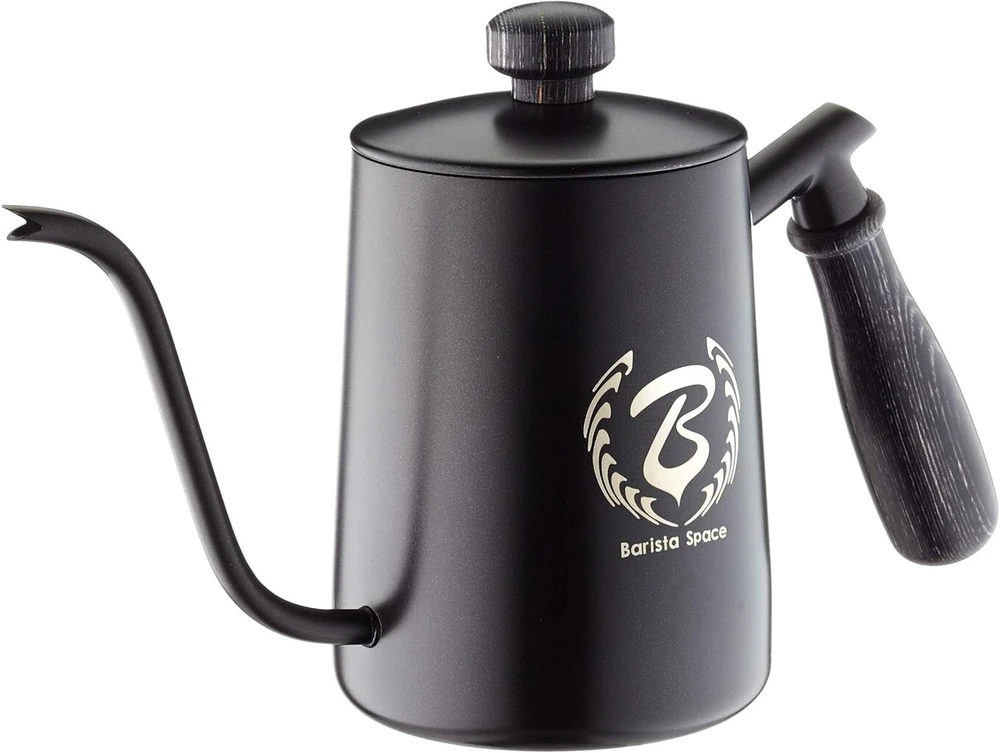 Barista Space Cd juodas virdulys 600 ml nerūdijančio plieno virdulys