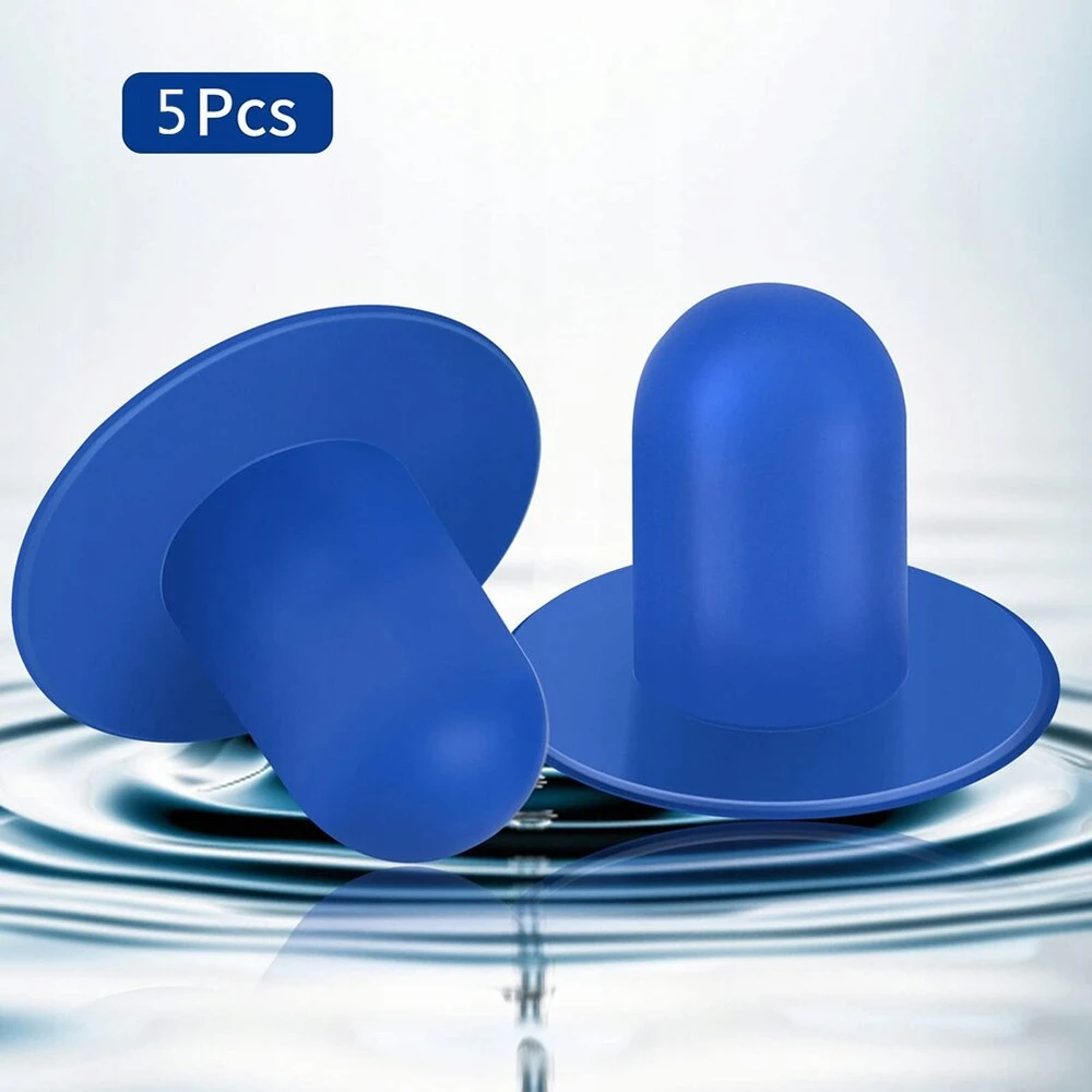 Baseino išleidimo angos dangteliai Intex Pvc 5 vnt.