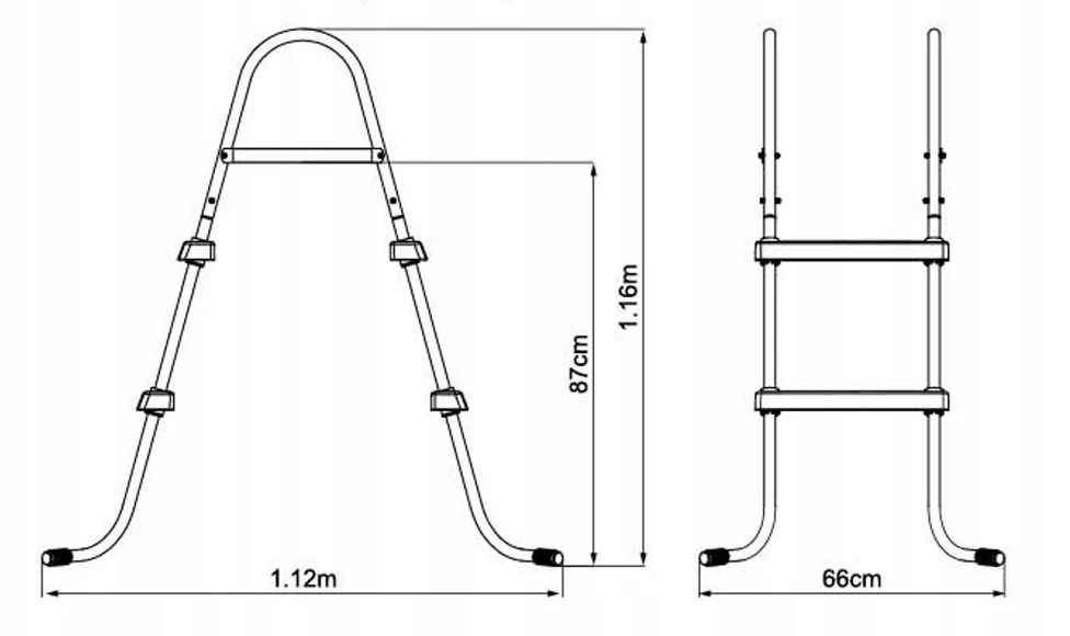 BASEINO KOPĖČIOS 84cm SAUGIOS BESTWAY 58430