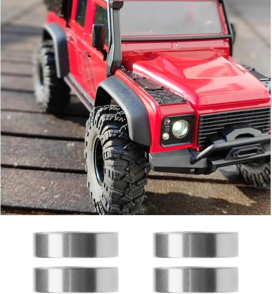 Be In Your Mind 22 Trx4m rutulinių guolių rinkinys, Rc rutuliniai guoliai, suderinami su Tra-xxas Rc vikšriniu automobiliu, guminis ekranuotas rutulinio guolio elementas, plieno rutulinis guolis