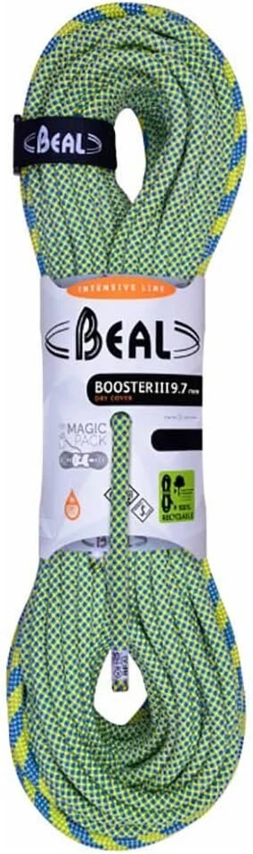 Beal Booster Iii 9.7 mm Unicore (dinaminės virvės), spalva: žalsvai gelsva; dydis: 80 m Sc
