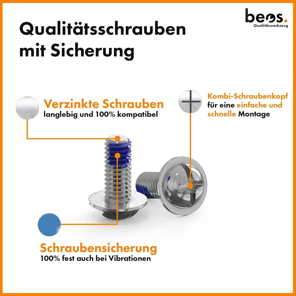 Beos® Titano Pakeičiamos Robotų Vejapjovių Ašmenys (30 vnt.)