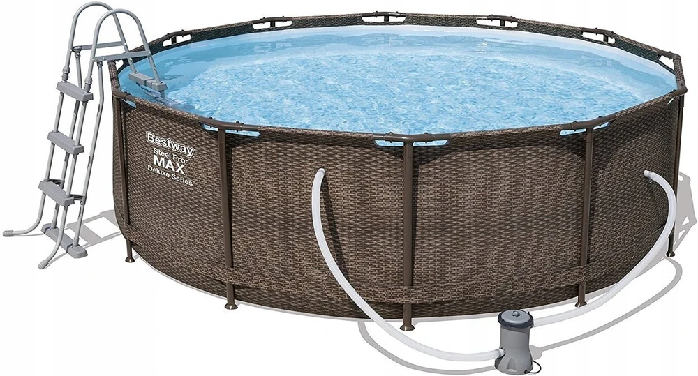 Bestway karkasinis baseinas 366x100cm 56709 su siurbliu, kopėčiomis ir filtru