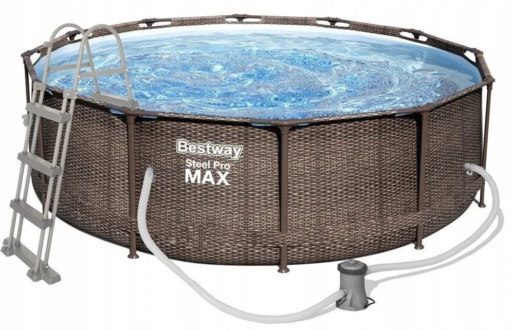 Bestway karkasinis baseinas 366x100cm 56709 su siurbliu, kopėčiomis ir filtru