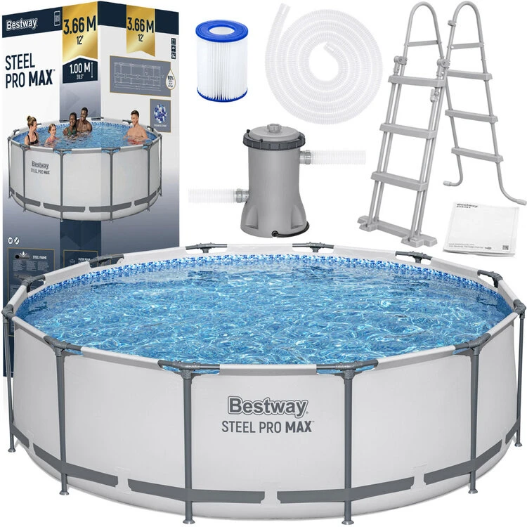 Bestway karkasinis baseinas 366x100cm 9in1 56418