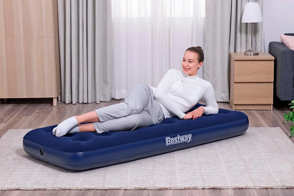 Bestway pripučiama lova Mėlyna Horizon Single Xl/lo 185x76x22 cm
