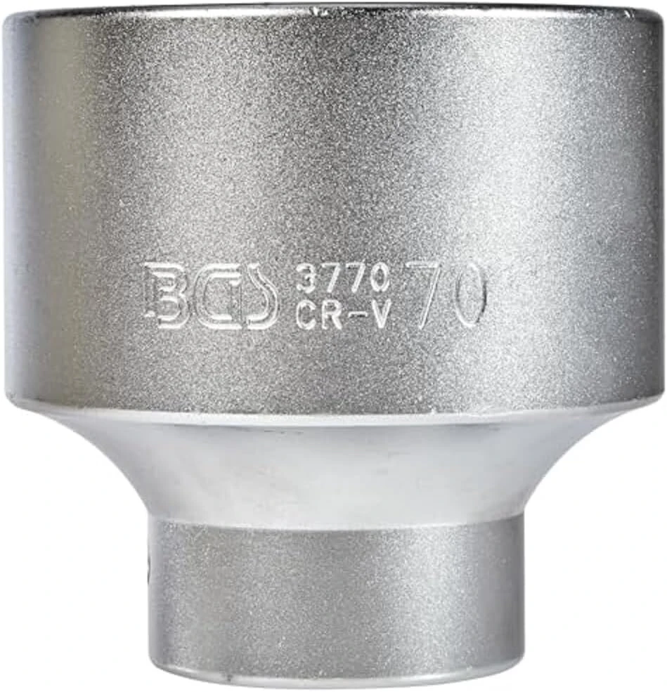 Bgs 3770" pro torque galvutė, sidabrinė, 1" 70 mm