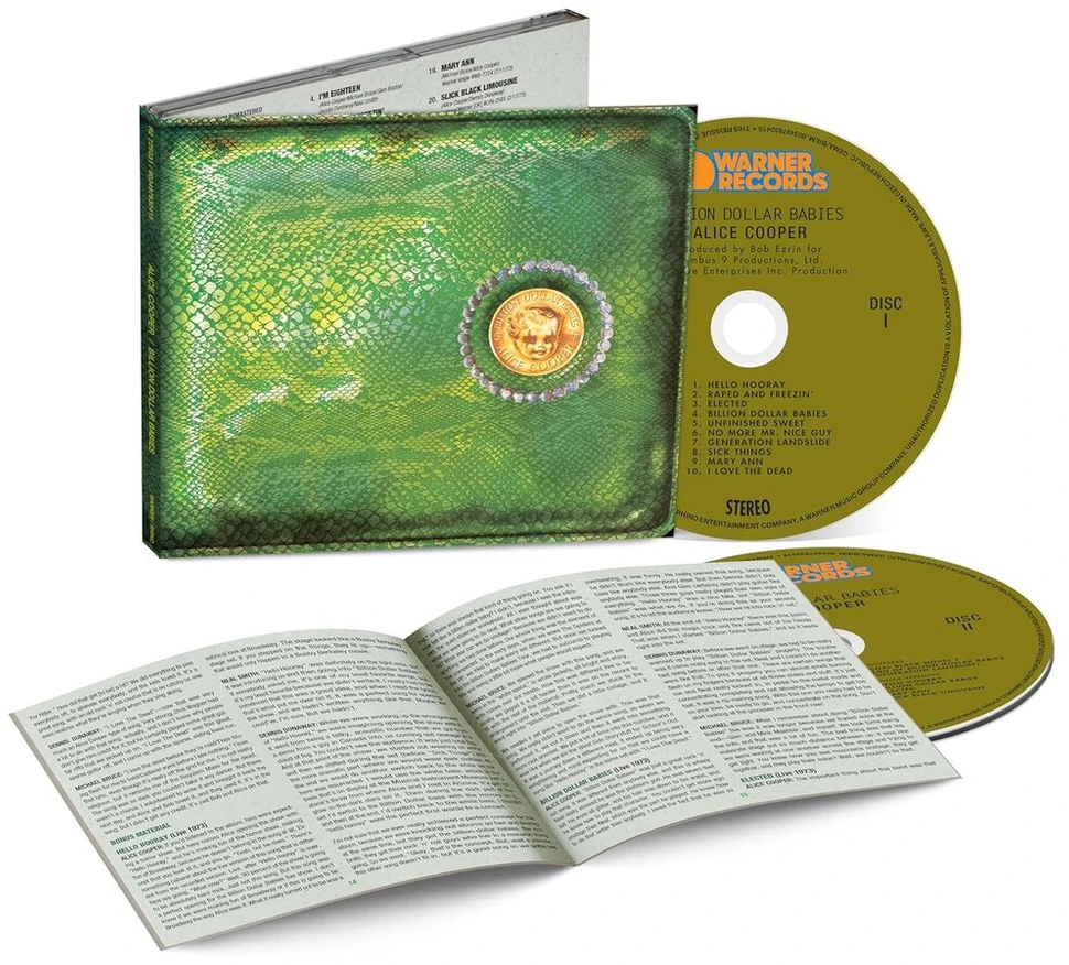Vinilinė plokštelė Billion Dollar Babies (50-metis)