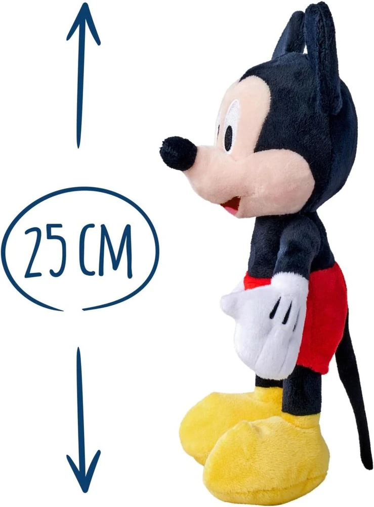 BINO Minkštas pliušinis žaislas Disney Mikis Pelėda, 25 cm