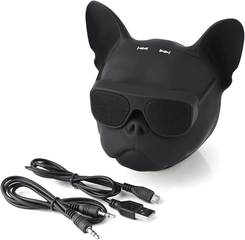 Kompiuterio kolonėlės Bluetooth kolonėlė, šuns formos kūrybinė kolonėlė, 4.1 bluetooth lustas, nešiojamas stereo garso muzikos grotuvas šuns formos, bluetooth belaidė kolonėlė, didelė atmintis su 32g
