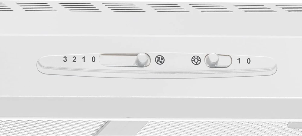 Bomann® du 623.3 gartraukis 60 cm pagrindo recirkuliacija ir ištraukiamasis oras, įskaitant montavimo medžiagą ir filtrą, 3 lygiai, gartraukis 205 m³/h, gartraukis 60 cm, 71 db ištraukimo gaubtas, baltas