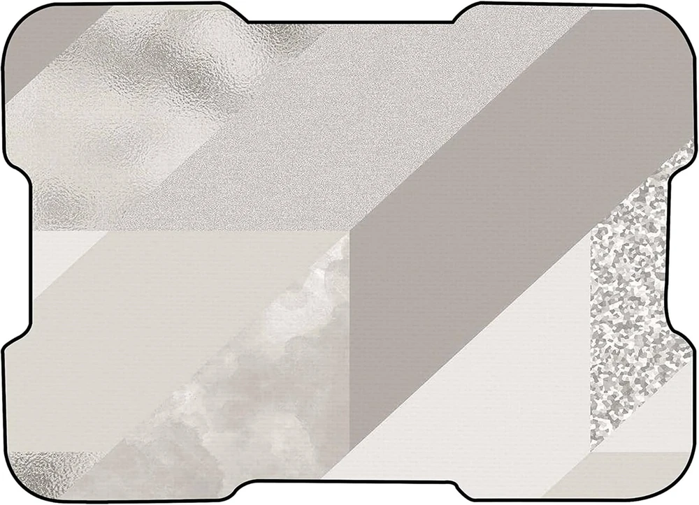 Bonamaison, skaitmeniniu būdu atspausdintas pelės kilimėlis su neslystančiu pagrindu, skirtas biurui ir namams, dydis 22x18 cm