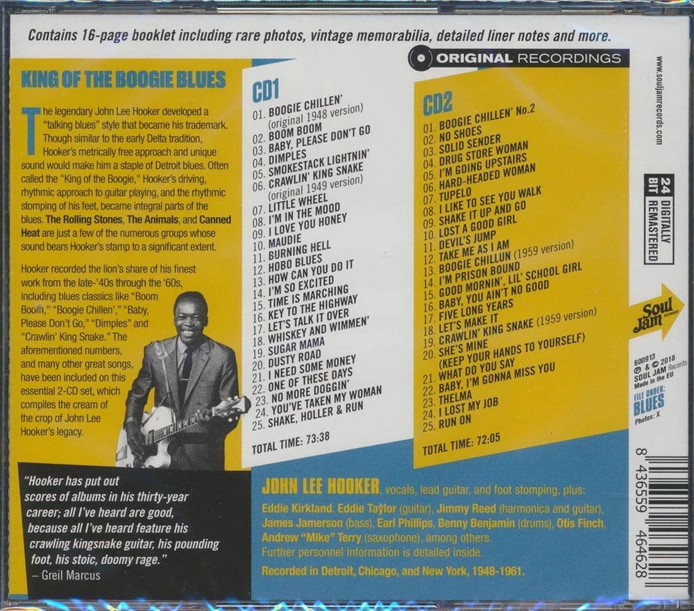 Vinilinė plokštelė Boogie Chillen' / 50 originalių visų laikų klasikų