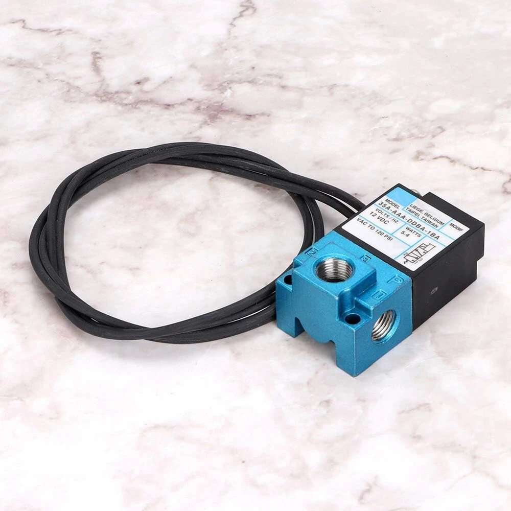 Boost valdiklio rinkinys, 3 prievadų elektroninis slėgio reguliavimo solenoidinis vožtuvas, elektrinio solenoidinio vožtuvo priedai Dc12v 5.4w 35a Aaa Ddba 1ba, skirtas daugumai turbokompresorių ir kompresorių