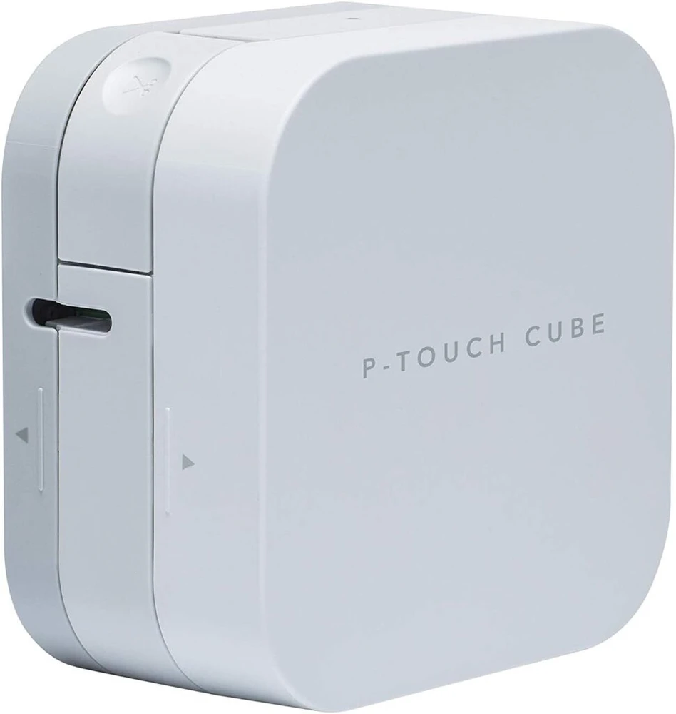 Brother P-touch Cube Bluetooth etikečių spausdintuvas (3,5–12 mm pločio Tze juostoms, iki 20 mm/sek. spausdinimo greitis)