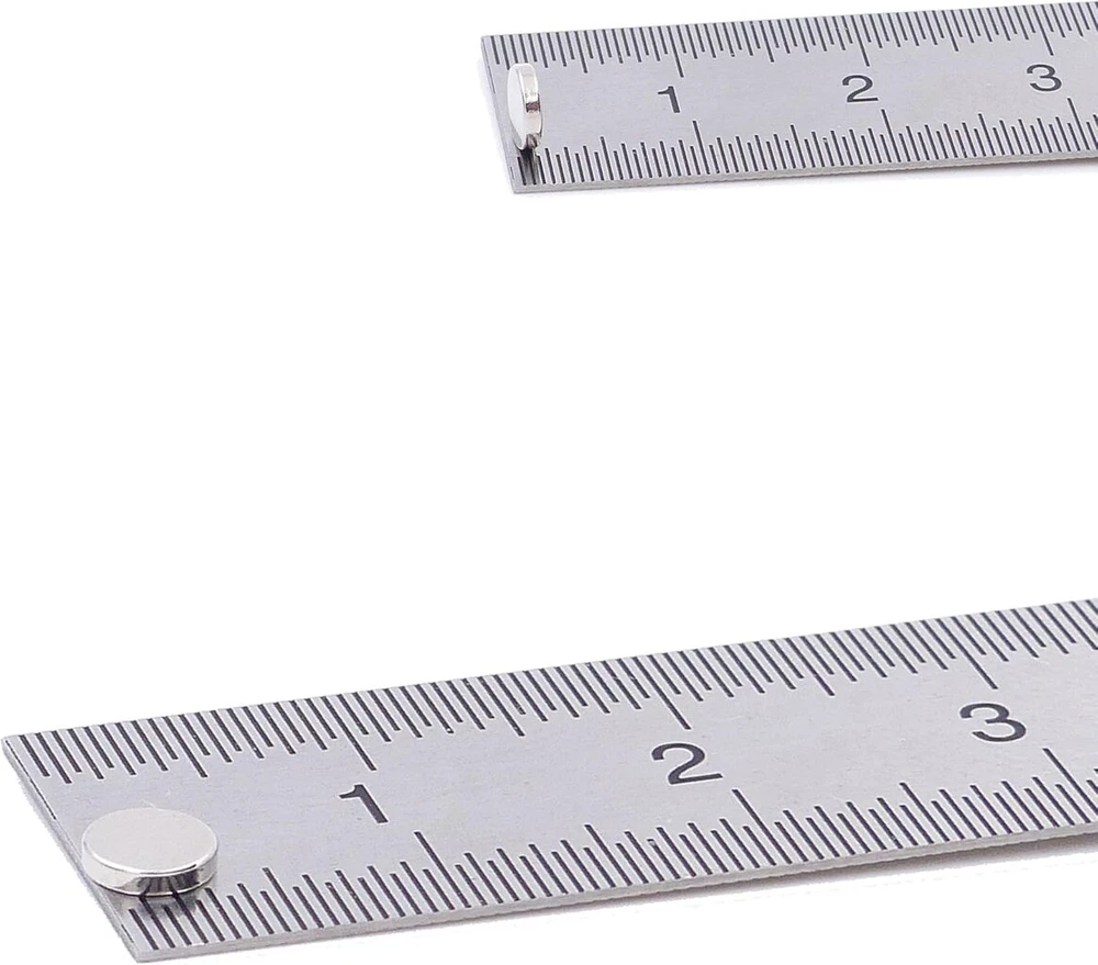 Brudazon 40 mini diskiniai magnetai rinkinys 4 x 1 mm + 4 x 2 mm + 4 x 3 mm + 4 x 4 mm n52 stipriausio lygio neodimio magnetai itin stiprus galios magnetas modelių gamybai amatų magnetinis diskas ypač stiprus
