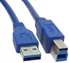 Cablecc Usb 3.0 standartinis A tipo kištukas į B tipo kištuką išorinio standžiojo disko kabelis 1m