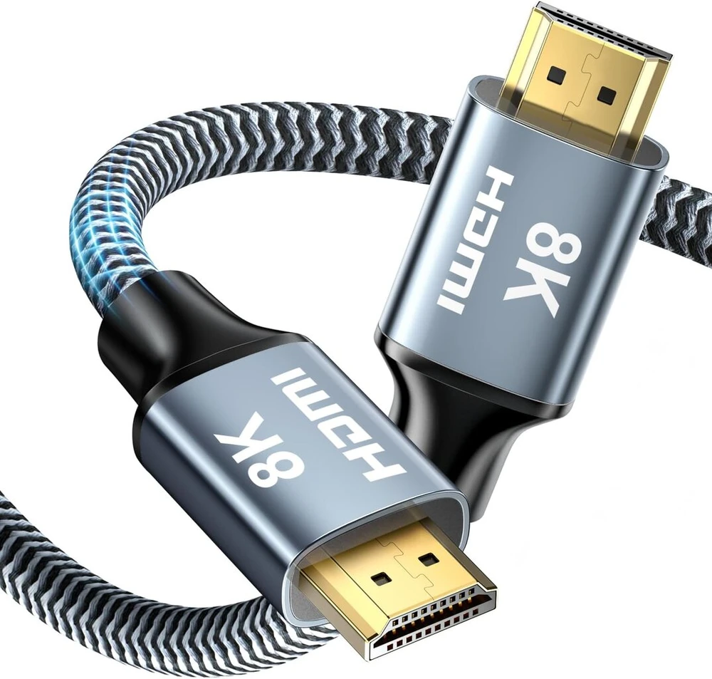Cabneer 8k Hdmi 2.1 kabelis 7.5 m, didelės spartos Hdmi kabelis 48gbps 8k @ 60hz 4k @ 120hz 2.2/2.3, skirtas Dolby Earc Hdcp Hdr, suderinamas su Hdtv, nešiojamuoju kompiuteriu ir kt.