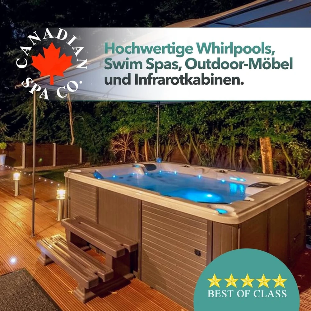 Canadian Spa Co. dangčio pakėlimo įrenginys kvadratinėms sūkurinėms vonioms iki 243 cm pločio