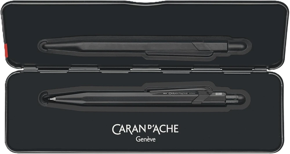 Caran D'ache 844 mechaninis pieštukas, 0,7 mm, juodas, 7630002349376, vienas dydis, 1 vnt. (1 pakuotė)