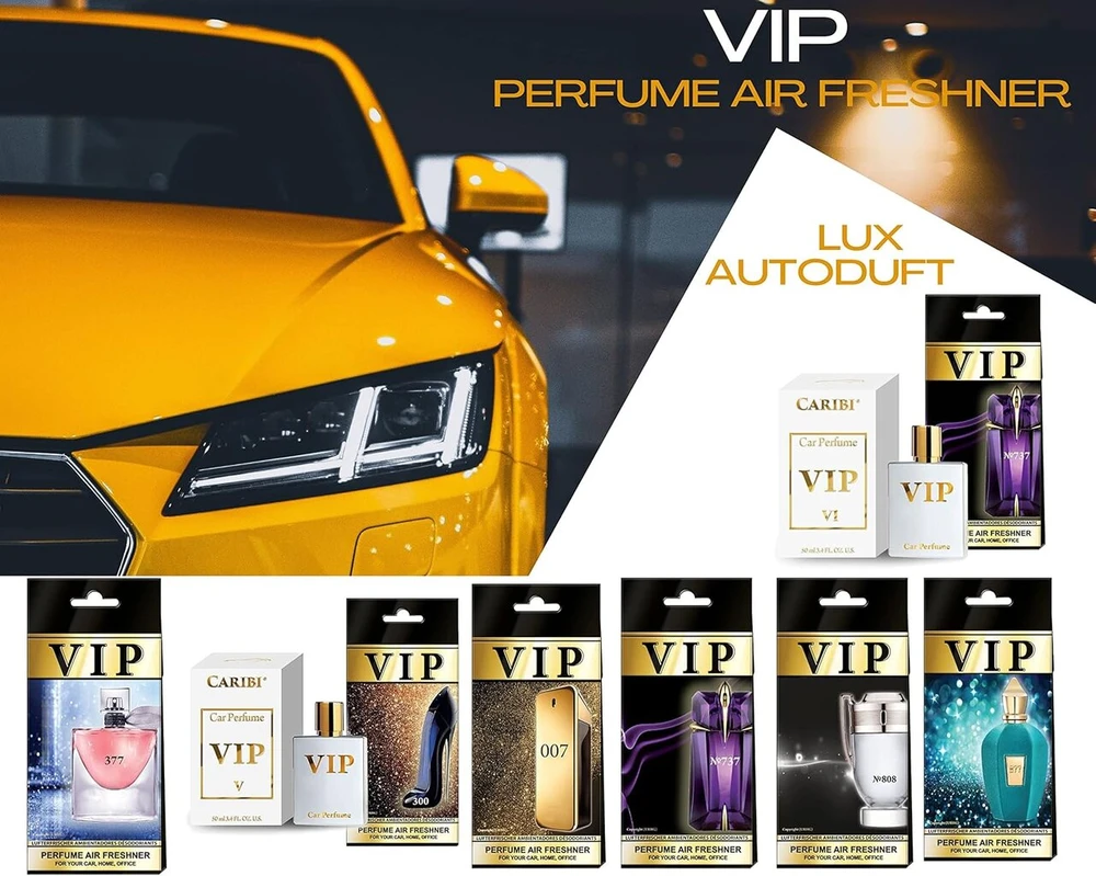 Caribi 3 x automobilių kvapas vip-511, oro valytuvas namams, oro gaiviklis, automobilio oro gaiviklis, oro gaiviklis namams, automobilių aksesuarai interjerui, kvapų dozatorius, prabangūs kvepalai, automobilių aksesuarai
