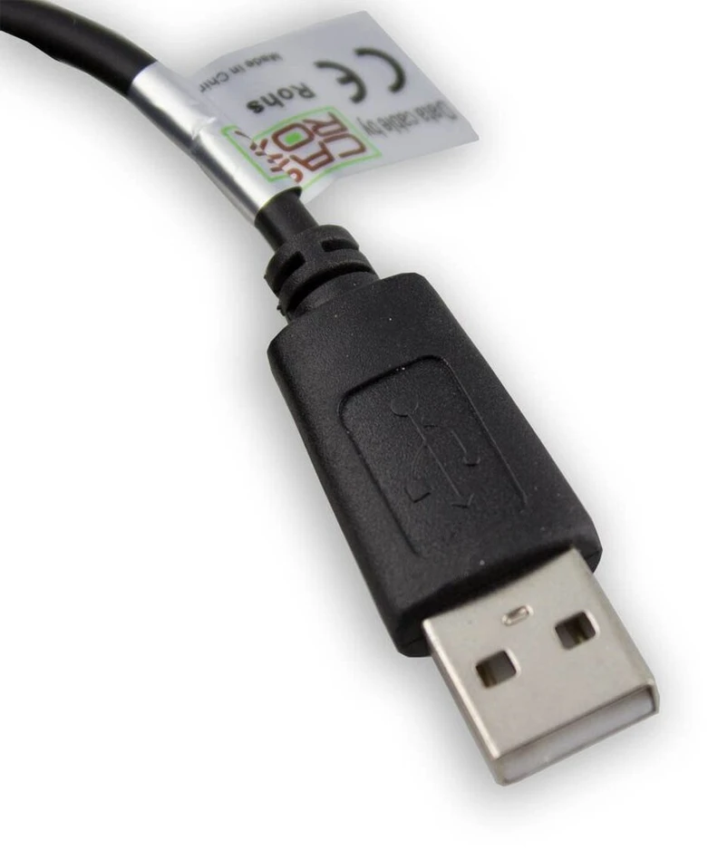 Caseroxx usb duomenų kabelis, skirtas ravensburger tiptoi usb kabeliui duomenų perdavimui, juodas