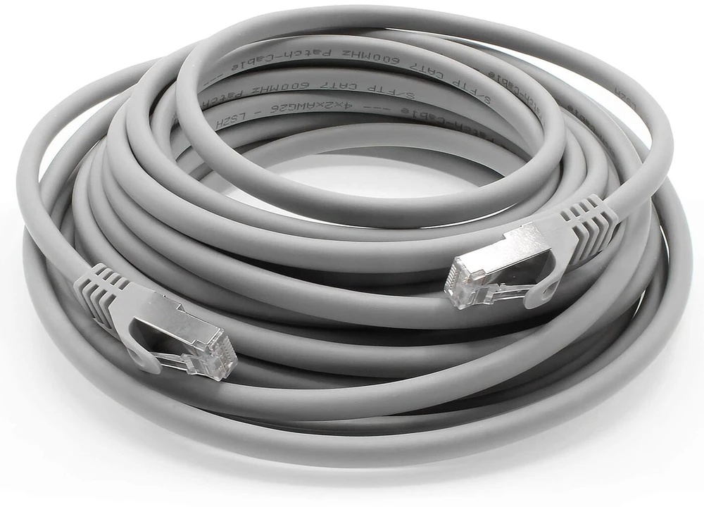 Cat.7 tinklo kabelis, patch kabelis, ethernet kabelis, lan kabelis, cat.7 s-ftp pimf lszh, suderinamas su cat5e, cat5, cat6, cat8, 10gb s