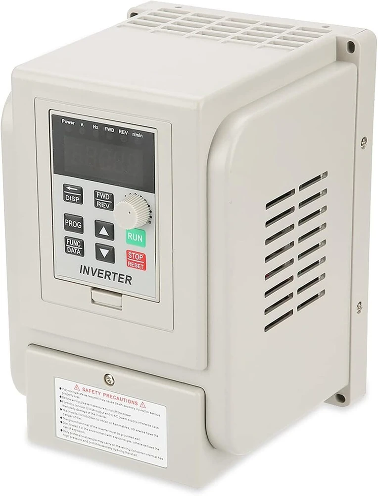 Ccylez Vfd dažnio keitiklis, 220v Ac vienfazis Ac dažnio keitiklis, Vfd inverteris 3 fazių 4kw Ac varikliui su Pwm valdymu, 3 fazių keitiklis