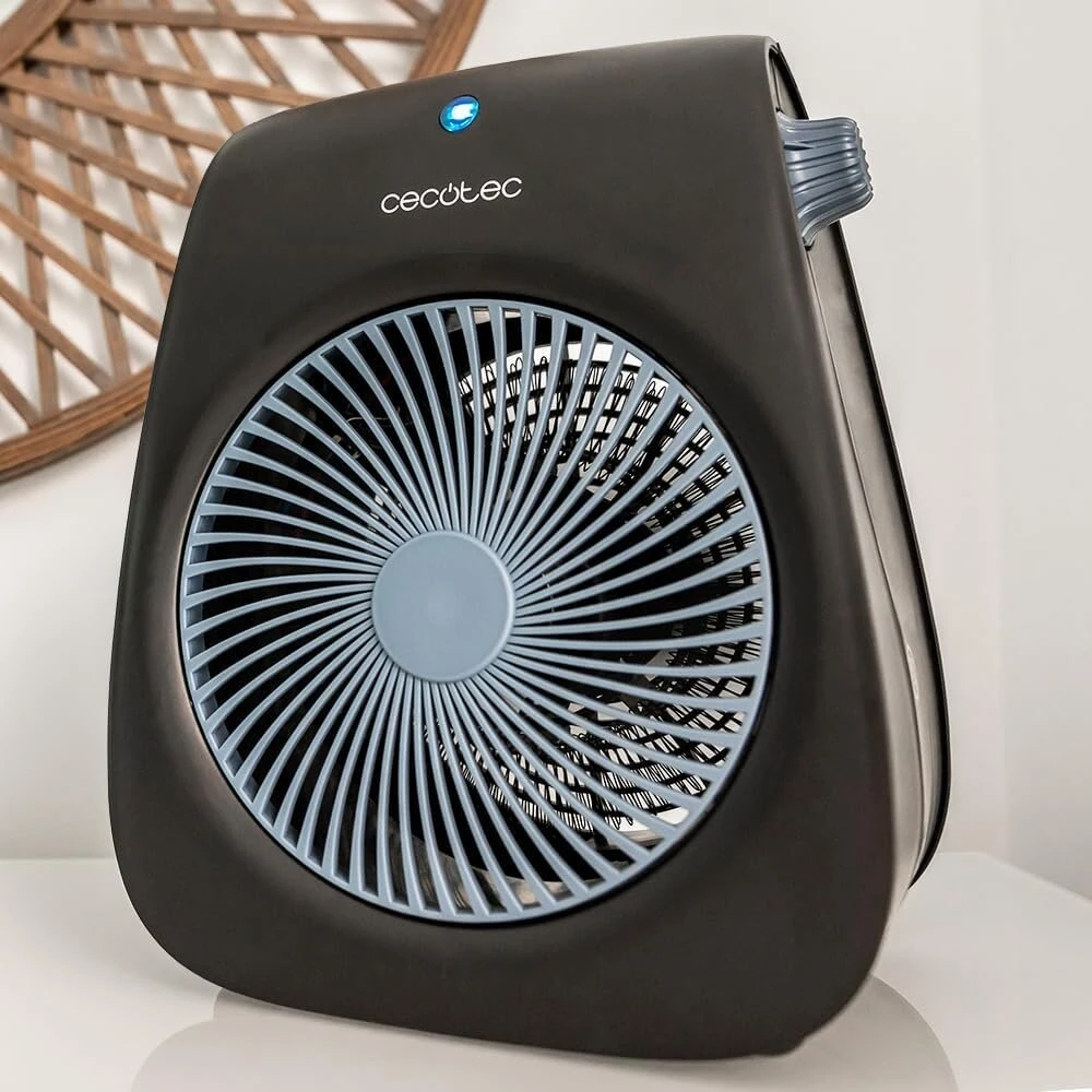 Cecotec Readywarm Force elektrinis šildytuvas, ventiliatorinis šildytuvas 2000 W, reguliuojamas termostatas, 2 galios lygiai ir 3 veikimo režimai, aprėpties plotas iki 20 m²