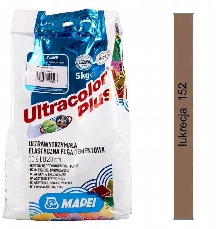 Cementinis glaistas Mapei Ultracolor Plus 5kg 152 lukrecija