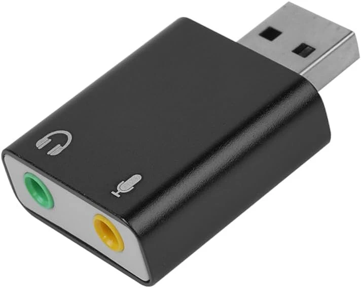 Stiprintuvas Cenpek usb į 3,5 mm lizdo garso adapteris kompiuterio išorinė garso plokštė usb7.1 garso plokštė