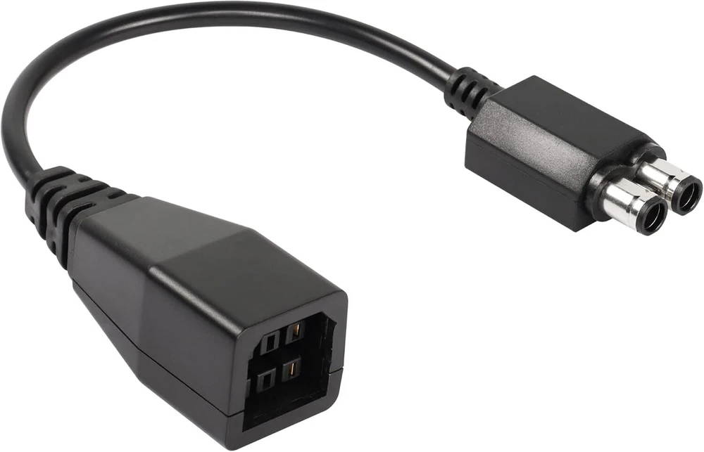 Cerrxian XBOX 360 į XBOX 360 S maitinimo konvertavimo kabelio adapterio keitiklis maitinimo kabelis, skirtas XBOX 360 į 360 Slim pakeitimą