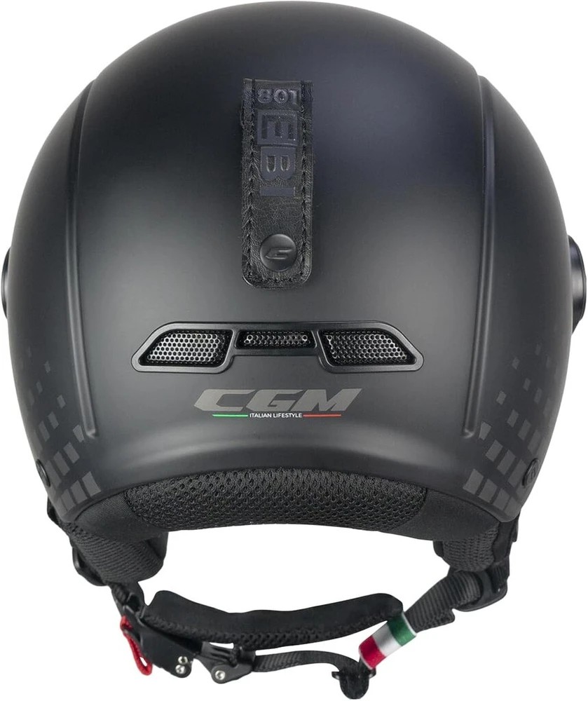 Cgm ebi unisex slidinėjimo šalmas suaugusiems, matinis juodas/pilkas, xl (60 cm)