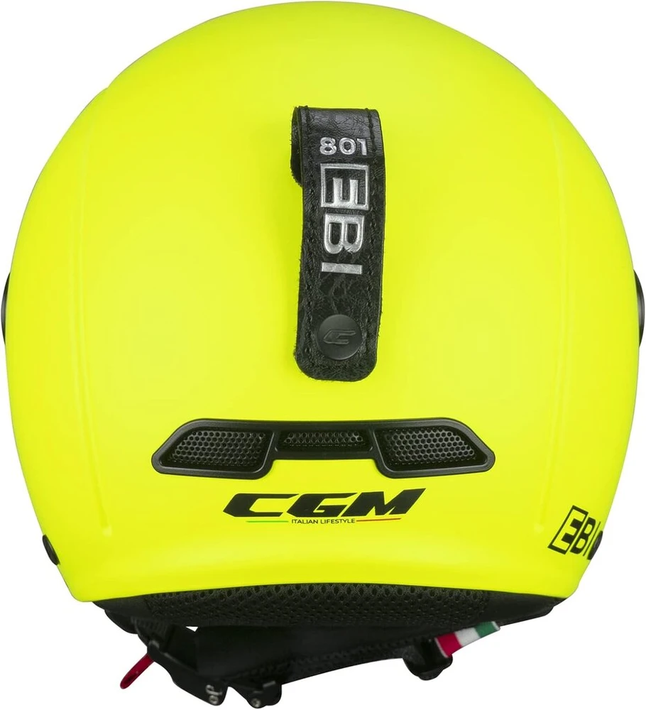 Cgm unisex ebi slidinėjimo šalmas, neoninė geltona matinė, s (55–56 cm)