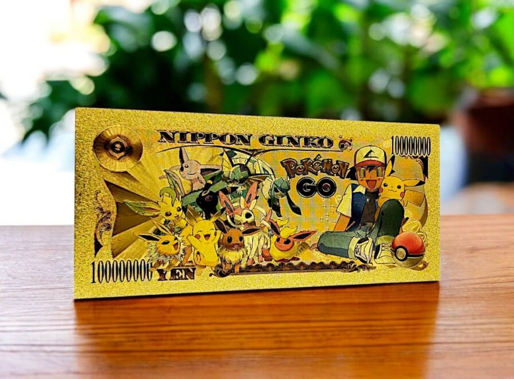 Charmander pokemon kolekcinė pvc banknotų taupyklė, dovana gimtadieniui