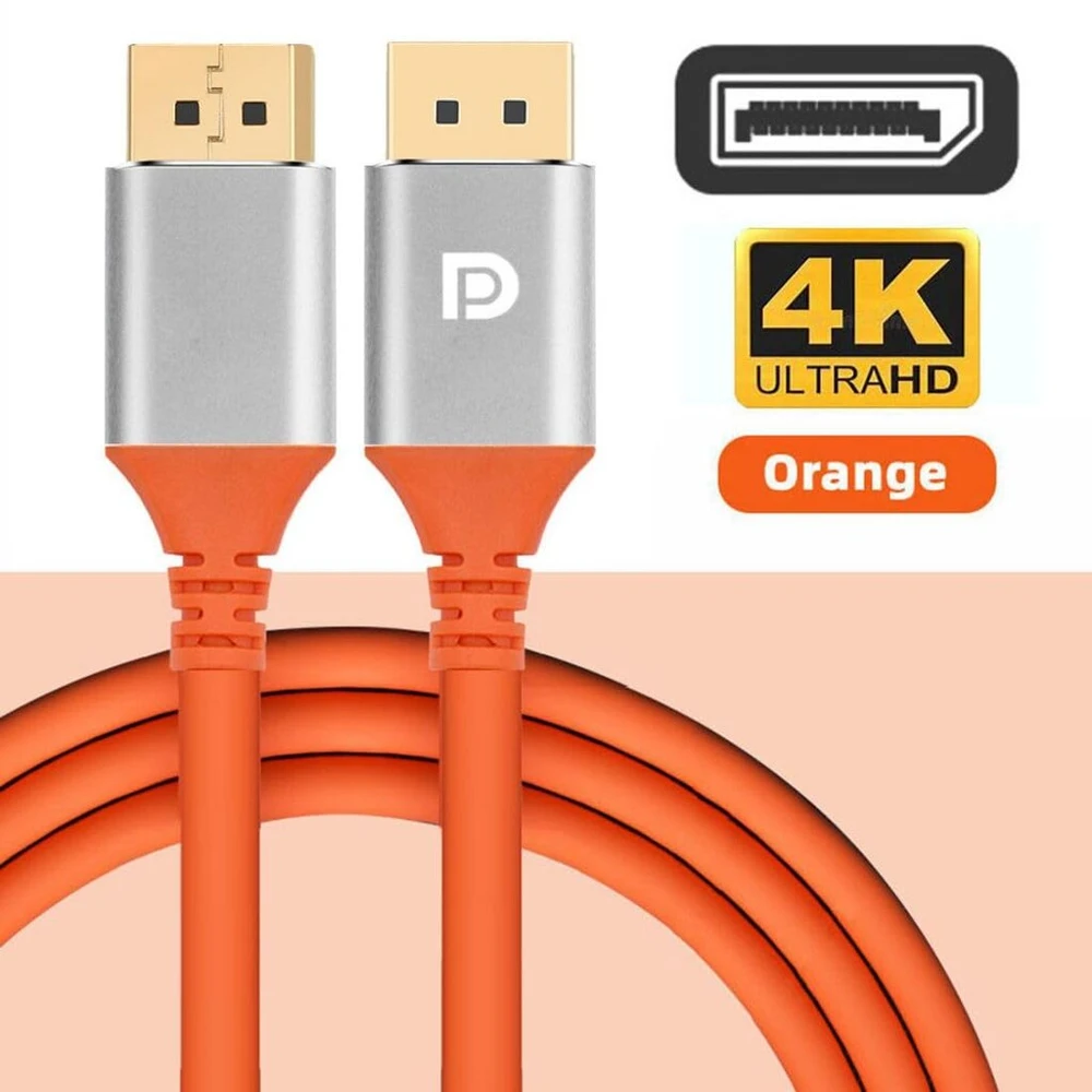 Chenyang Displayport 4k Ultra Minkštas Prailginimo Kabelis 1.0 m