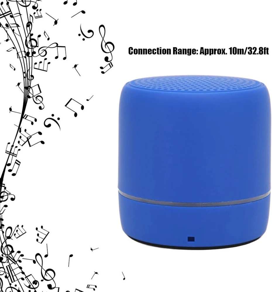 Kompiuterio kolonėlės Ciciglow Bluetooth 5.0 Nešiojamas Garsiakalbis su Basais ir Spalvotomis Šviesomis (mėlynas)