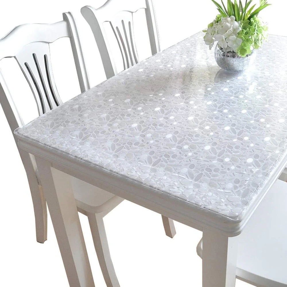 Cieein Cieht buitinis virtuvinis pvc staltiesė stalo kilimėlis stalo apsauga vandeniui atspari 1 mm storio žąsų uolos 70 x 120 cm