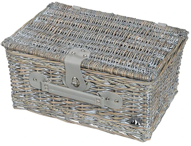 Cilio 155716 pikniko krepšys Stresa Deluxe, audinys, alyvuogių žalias, 40x28x20