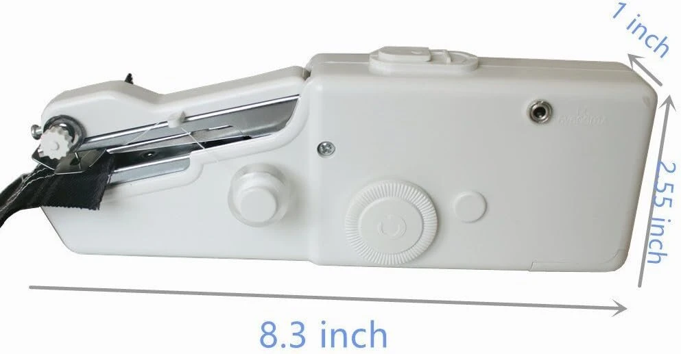 Cisixin mini stitch rankinis belaidis nešiojamas kelioninis drabužių audinių užuolaidų lengvas rankdarbių siuvimo mašina audiniams, drabužiams ar vaikų drabužiams