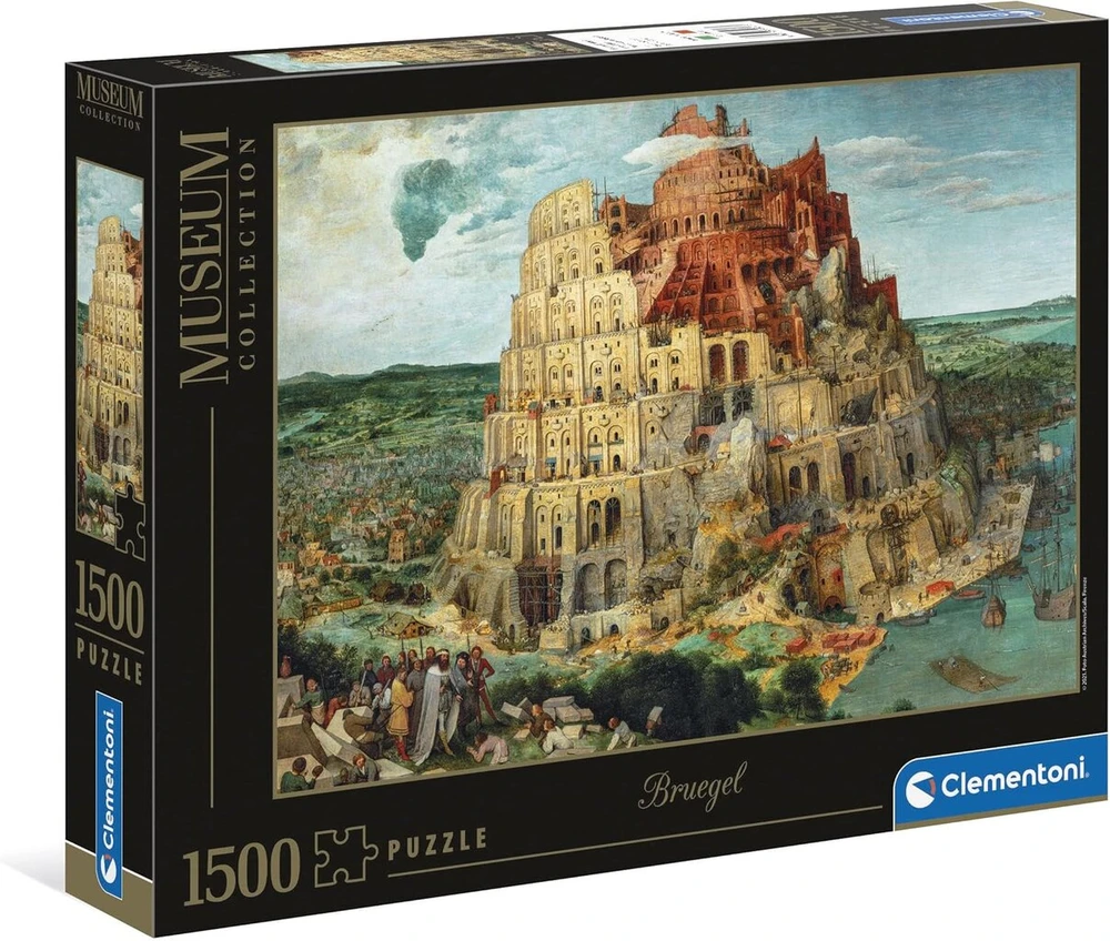 Clementoni Dėlionė "babelio Bokštas" 1500 Detalių