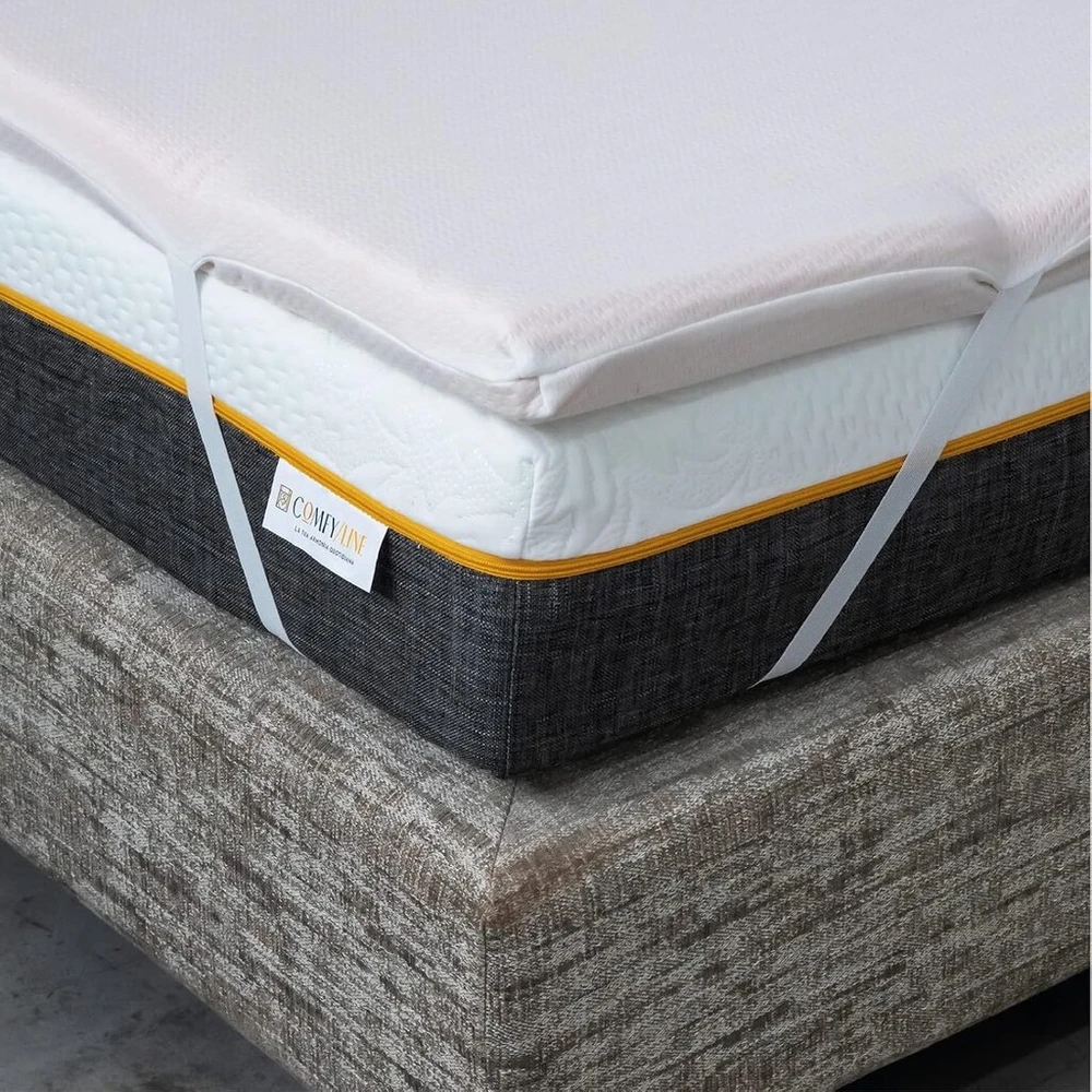 Lova Comfy Line Viengulis Antklodas 80 x 190 cm Memory Foam 5.5 cm 7 zonų apdirbimas Kvėpuojantis medvilninis užvalkalas su kampais