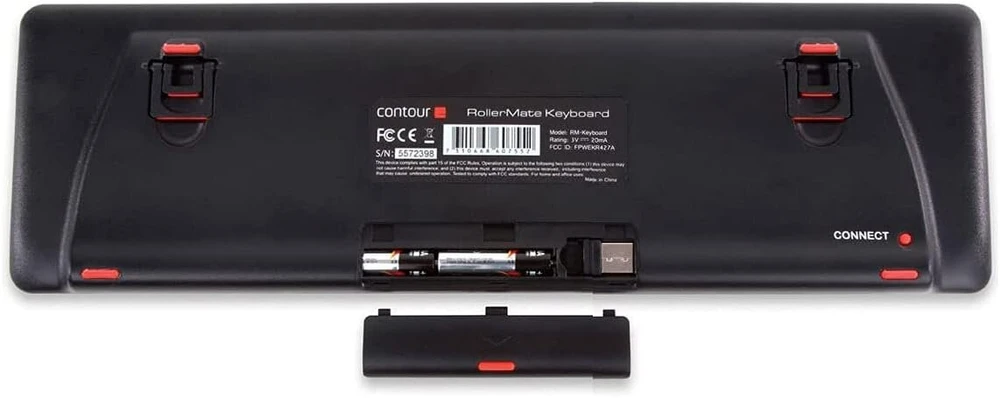 Contour Balance Klaviatūra | belaidė bluetooth klaviatūra su usb jungtimi | Qwertz išdėstymas | itin plona belaidė klaviatūra | skaičių klaviatūra + medijos klavišai | namams ir darbui | skirta windows ir mac