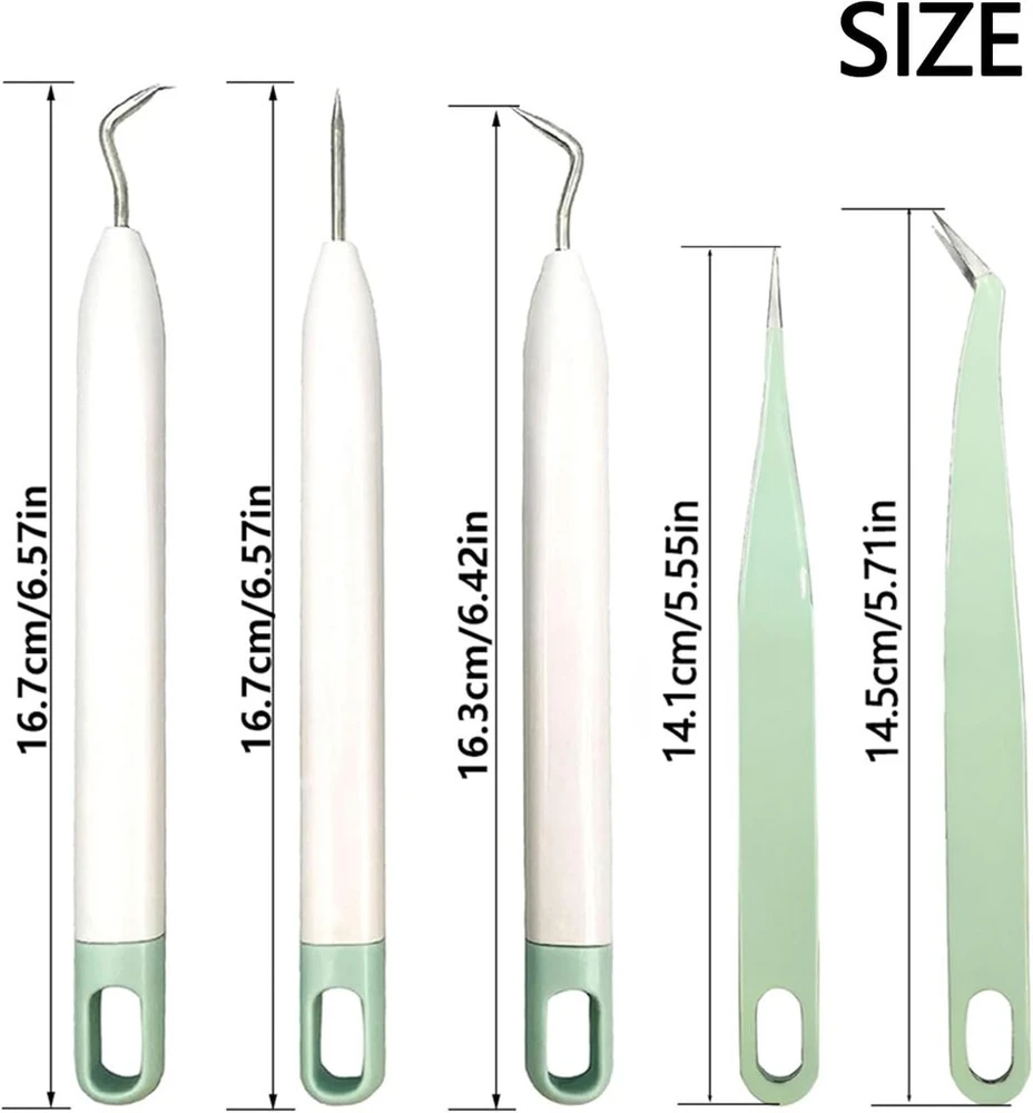 Craft Vinyl Weeding rinkinys, Precision Craft įrankių rinkinys, Weed rinkinys, skirtas Cricut/silhouette/siser/oracal 631 651 751 Vinyl...b083w1831b