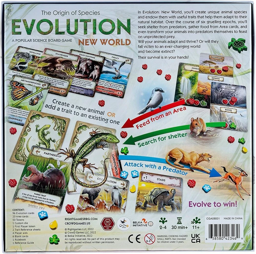 Crowd Games Evolution: New World - stalo žaidimas - anglų kalba