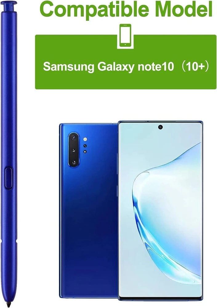 Cuifati pakaitinis rašiklis, skirtas galaxy note 10 note 10 plus, lietimui jautrus s pen be bluetooth, didelis jautrumas, nejaučia spaudimo (mėlynas)