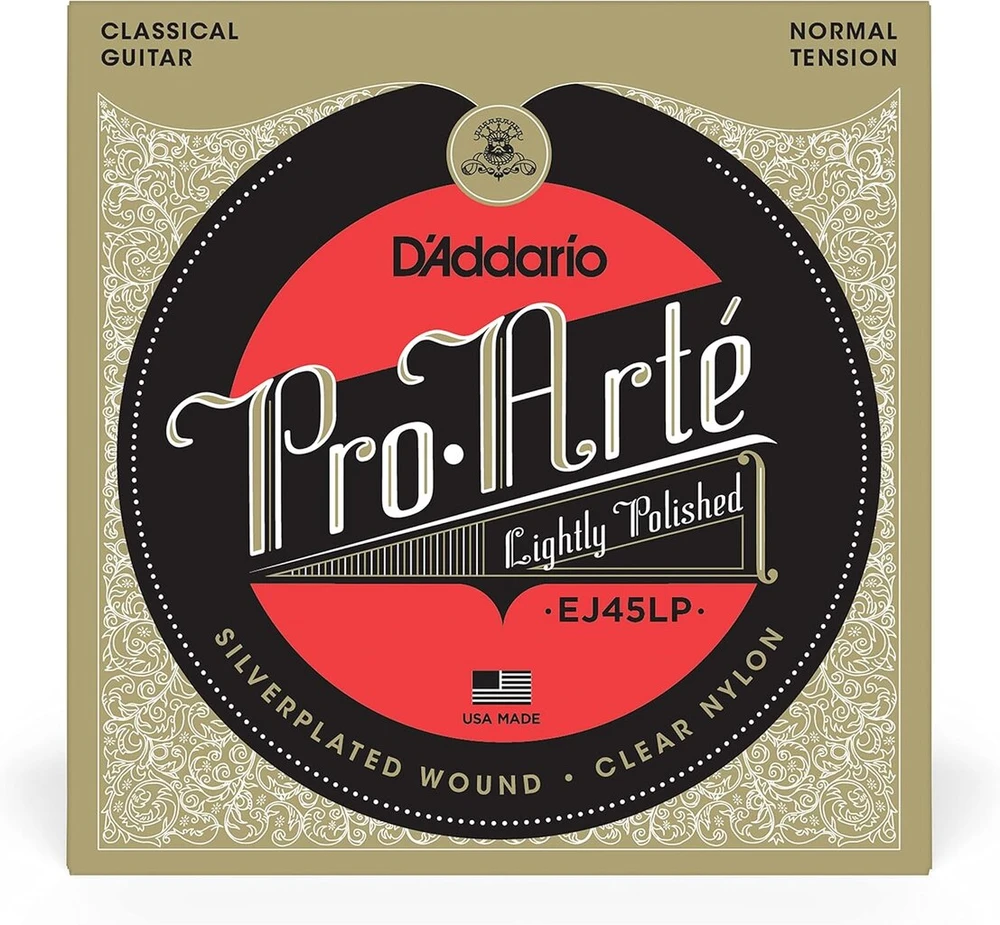 D'addario Ej45lp Pro-arte Composites Normal (.028-.043) Lightly Polished klasikinės gitaros stygos