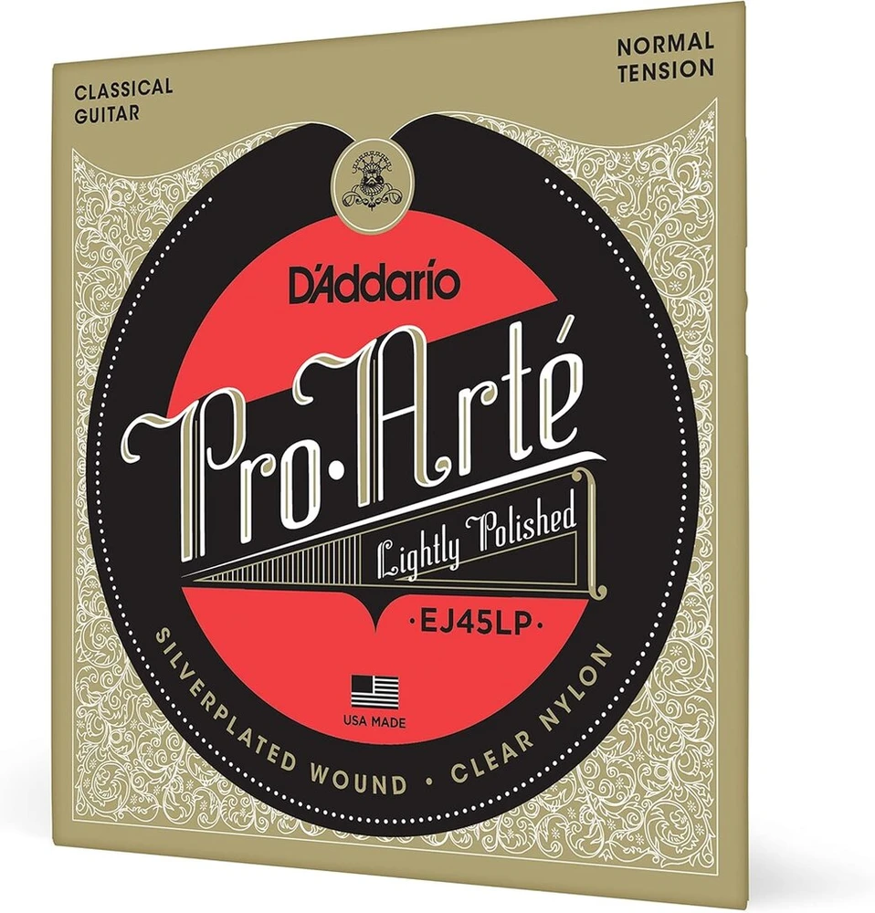 D'addario Ej45lp Pro-arte Composites Normal (.028-.043) Lightly Polished klasikinės gitaros stygos